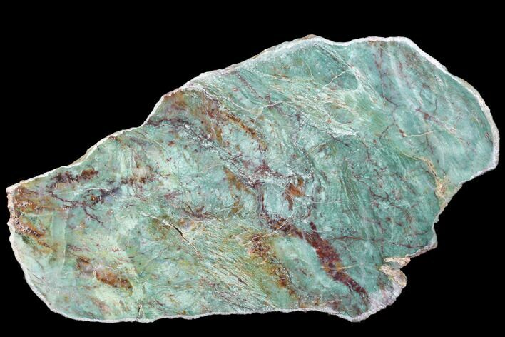 Polished Fuchsite Chert (Dragon Stone) Slab - Australia #89968